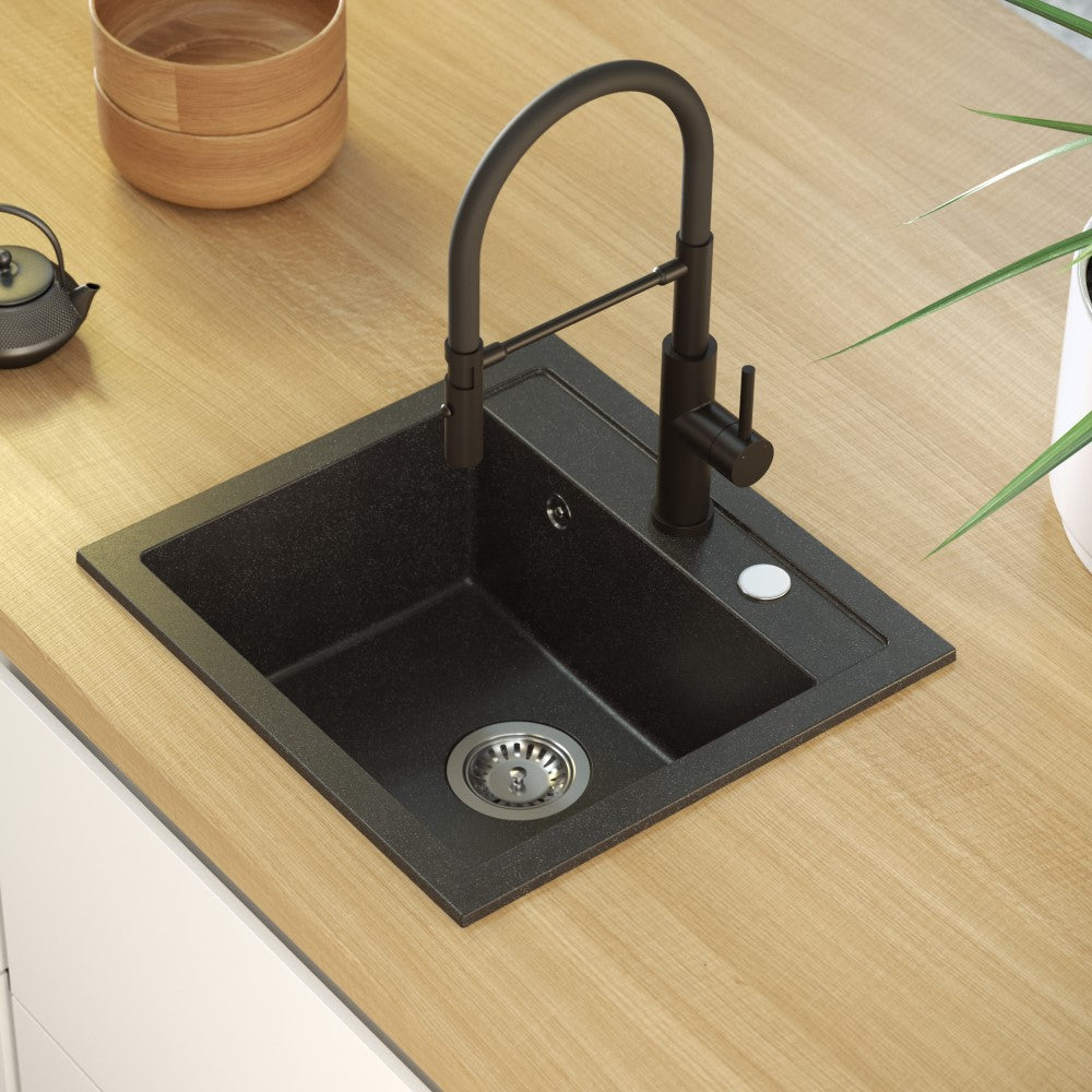 Quadron Johnny 110 Black Dotted sink
