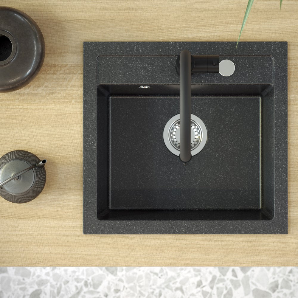 Quadron Johnny 110 Black Dotted sink