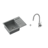 Quadron Johnny 116 Silver Stone sink