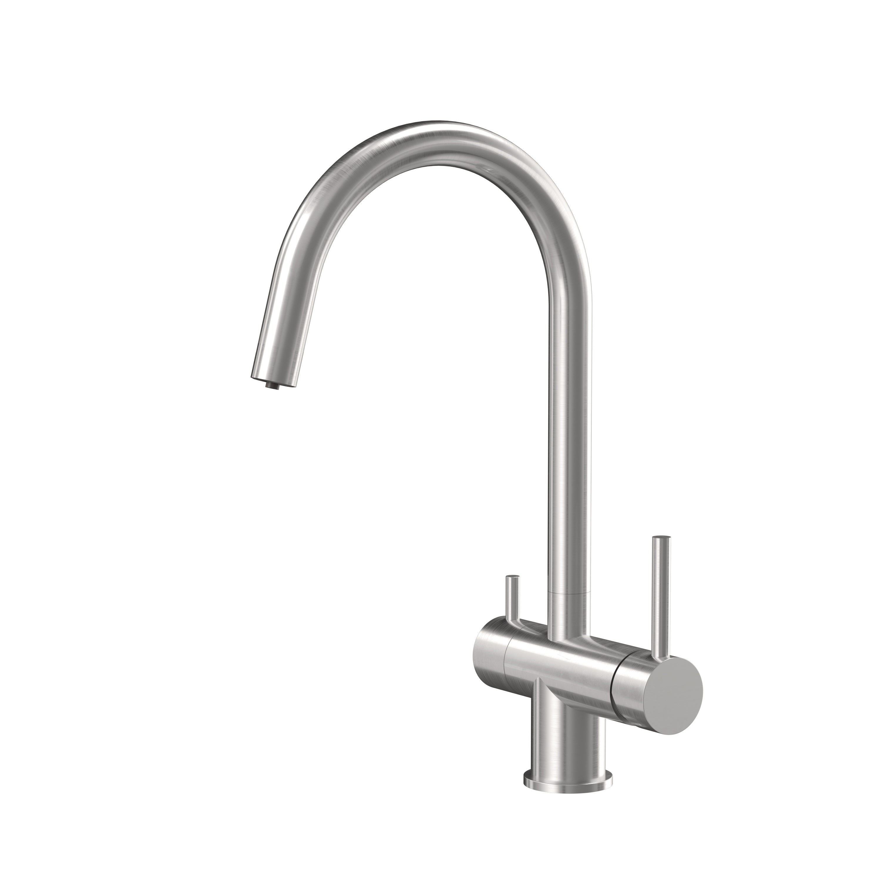 Quadron Caren 3-Way Filter Tap Steel