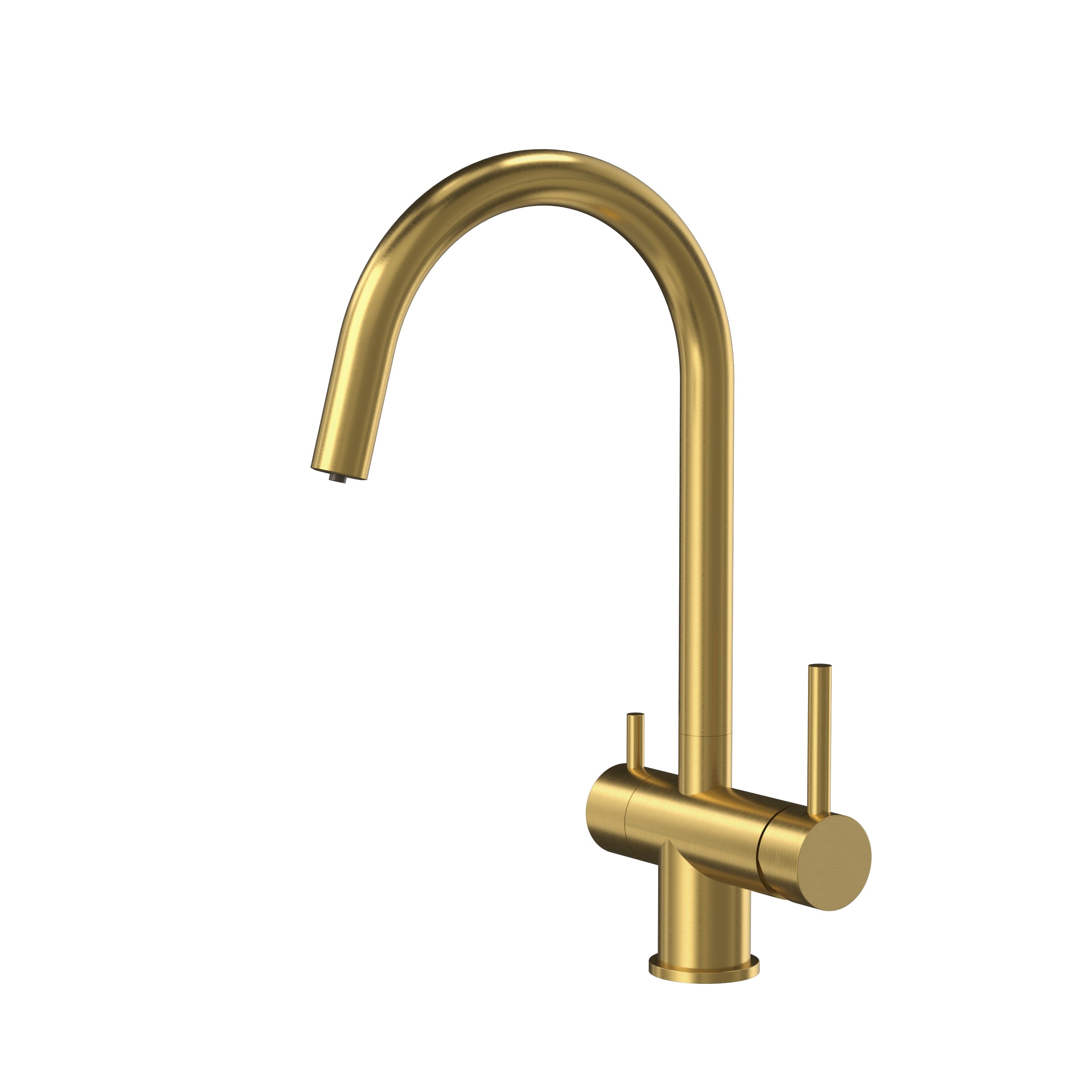 Quadron Caren 3-Way Filter Tap Pure Gold, stainless steel