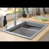 Quadron Kurt Silver Stone inset kitchen workstation