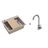 Quadron Kurt Pearl Beige inset kitchen workstation