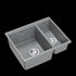 Quadron Logan 151 Grey, topmount or undermount sink