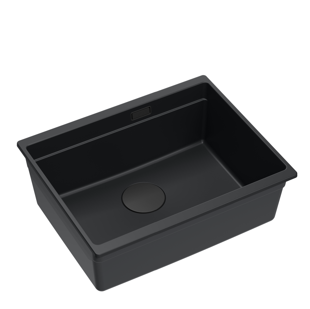 Quadron Logan 100 Pure Carbon, undermount sink