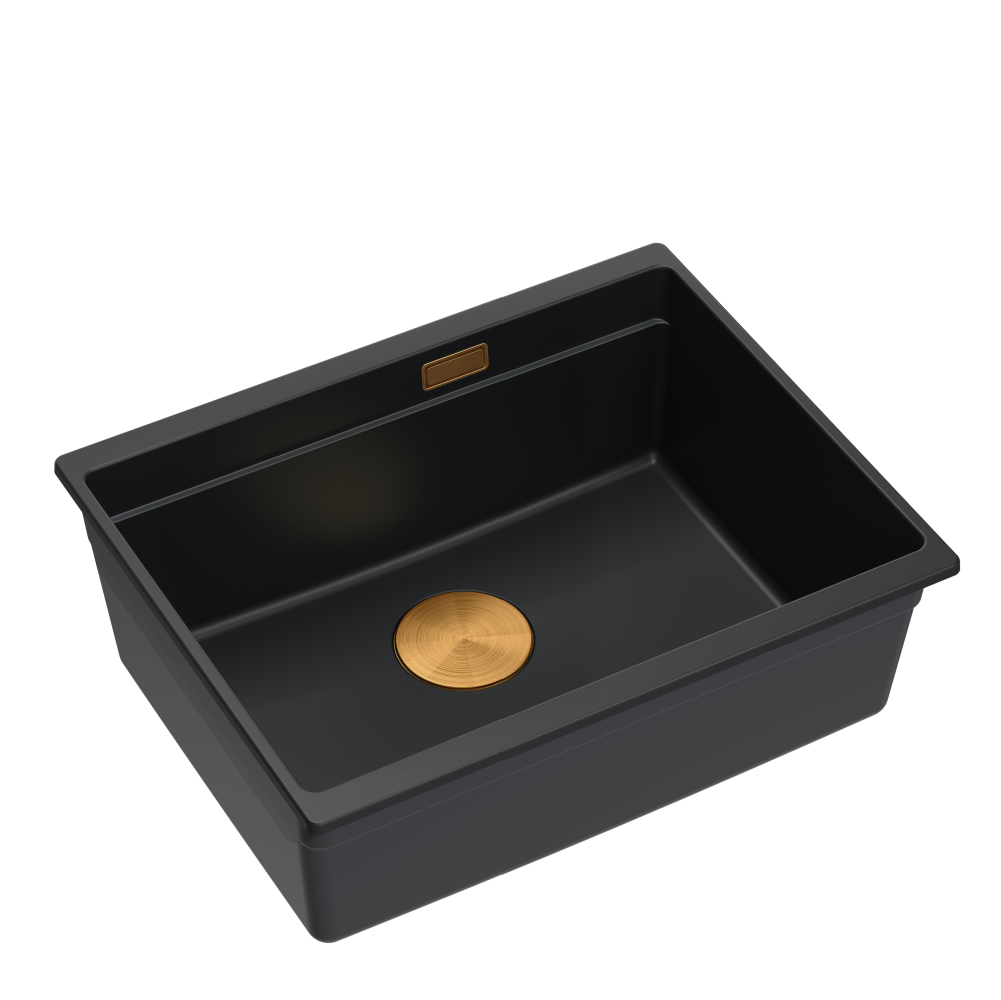 Quadron Logan 100 Pure Carbon Mix & Match, undermount sink