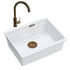 Quadron Logan 100 White Mix & Match, undermount sink