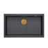 Quadron Logan 110 Black Mix & Match, topmount or undermount sink
