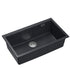 Quadron Logan 110 Black Mix & Match, topmount or undermount sink