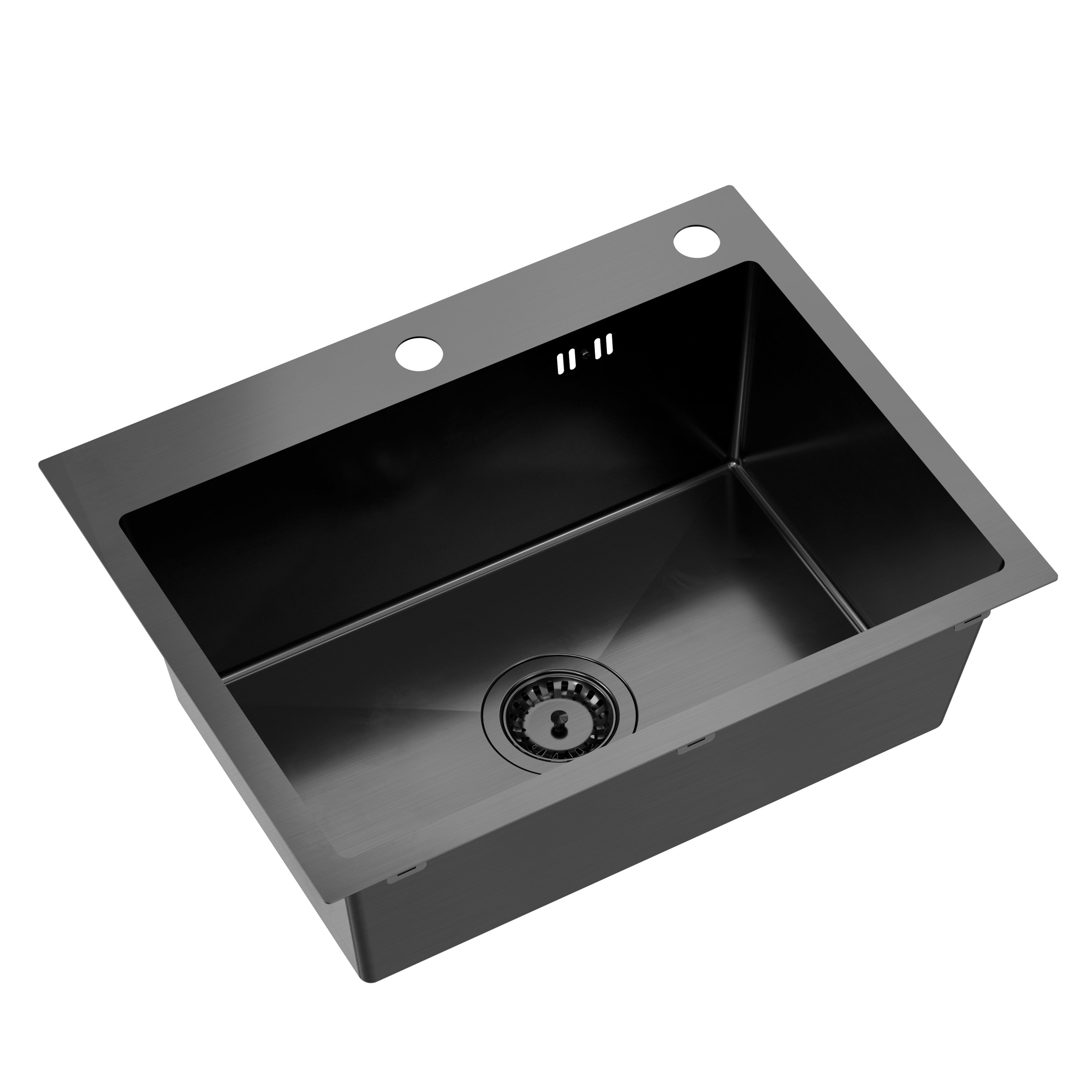 Quadron Luke 110 Black PVD Nano workstation sink