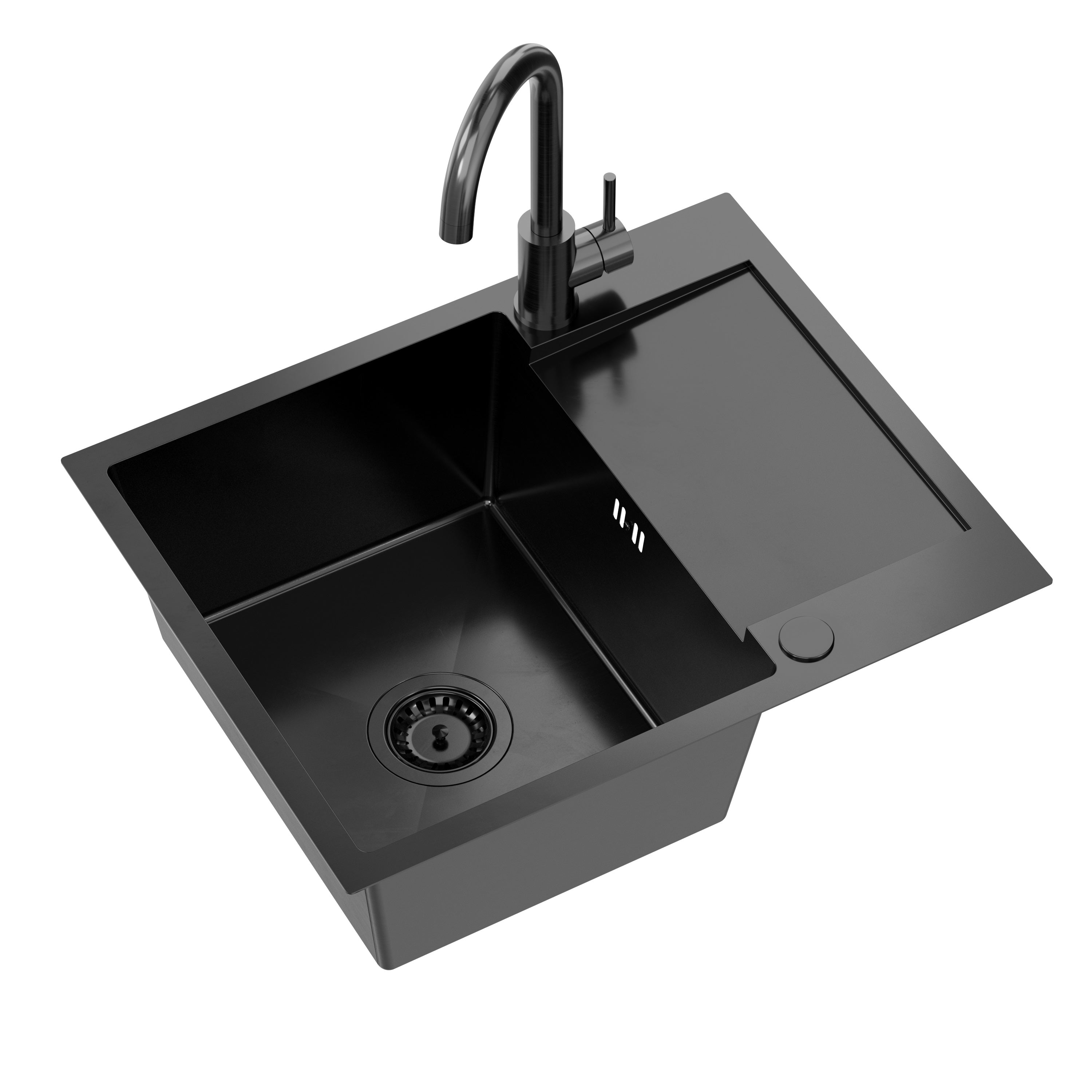 Quadron Luke 116 Black PVD Nano kitchen sink