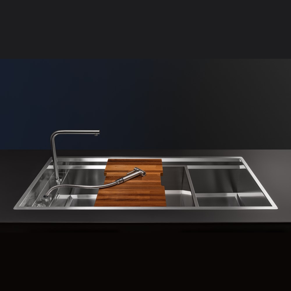 Artinox Layer BRL 104, top or undermount multi-level sink