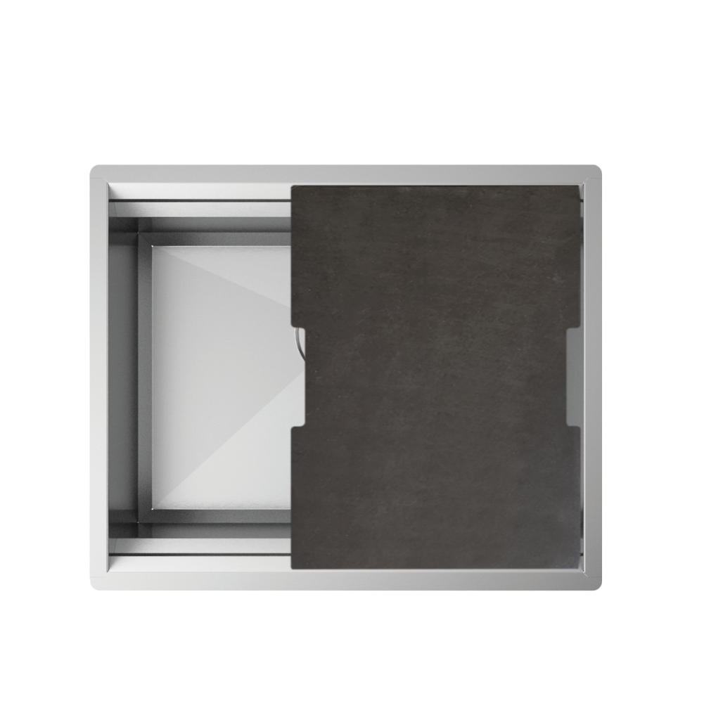 Artinox Layer SBR 50, top or undermount multi-level sink