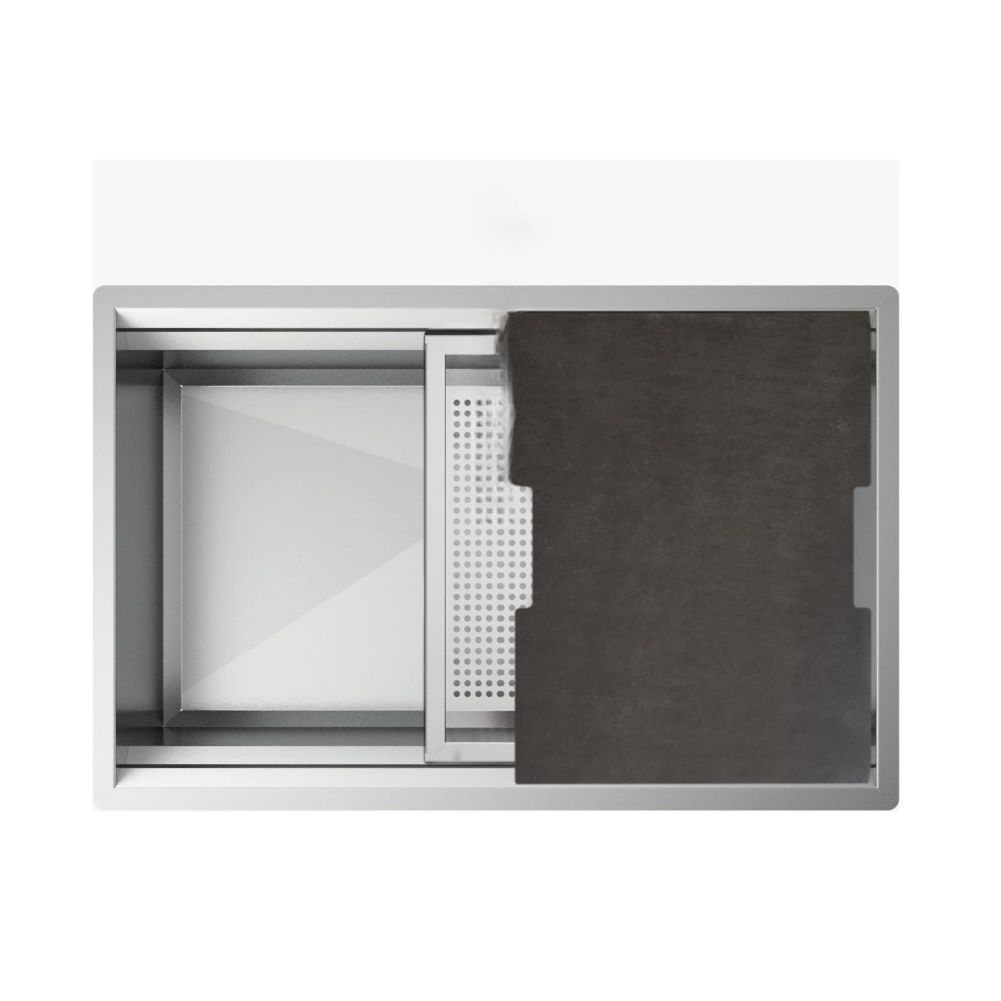 Artinox Layer SBR 65, top or undermount multi-level sink
