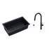 Quadron Logan 110 Pure Carbon, topmount or undermount sink