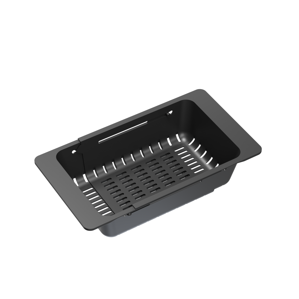 Quadron Colander Adjustable Black 320-460 x 185