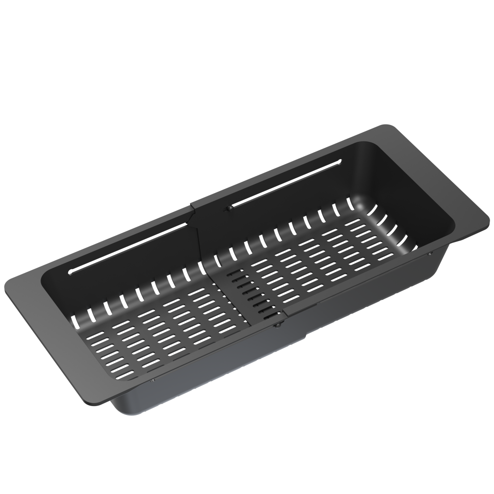 Quadron Colander Adjustable Black 320-460 x 185