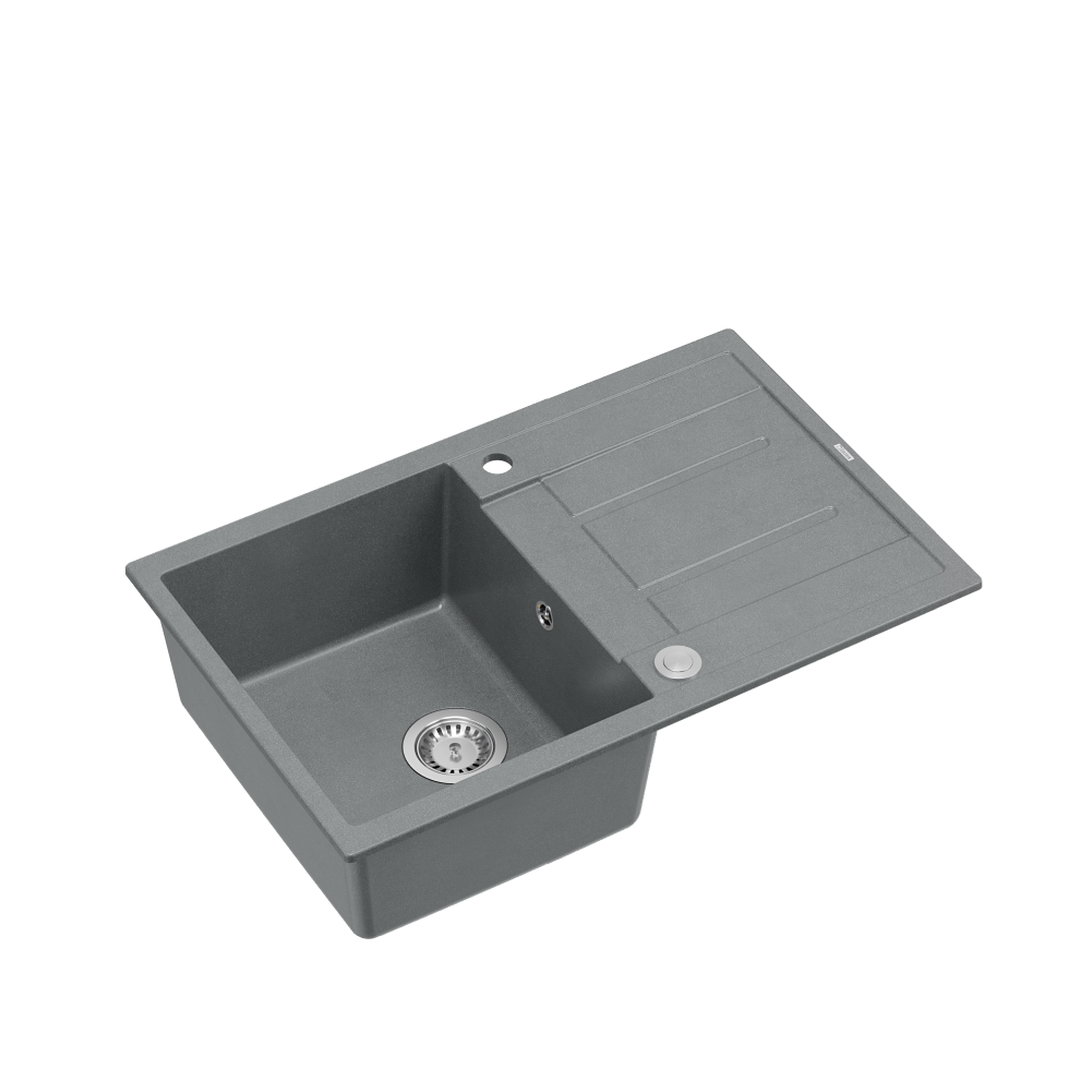 Quadron Morgan 111 Grey topmount sink, Mix and Match