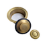 InSinkerator Flange, Stopper, Air-switch Matte Virgin brass (pre-2025 models)