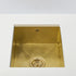 Olif Crudo 34 Virgin Brass kitchen sink, undermount or topmount