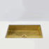 Olif Crudo 70 Virgin Brass kitchen sink, undermount or topmount