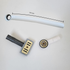 Crudo MATTE VIRGIN BRASS (ageing) Double Plumbing Kit with BS Waste & Overflow