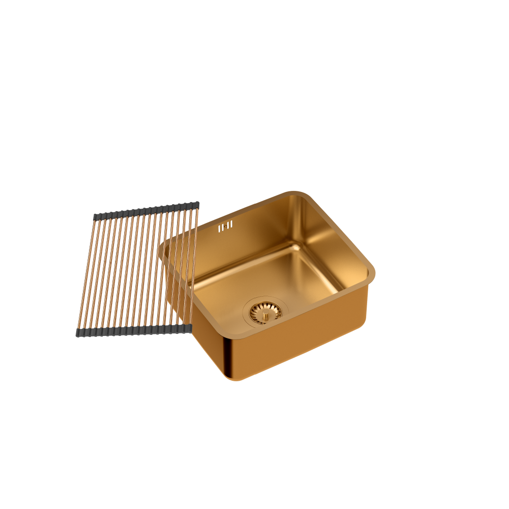 Quadron Nicolas Copper, PVD Nano kitchen sink