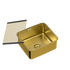 Quadron Nicolas Gold, PVD Nano kitchen sink