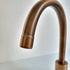 Crudo Naomi kitchen mixer tap, Patinated Brass