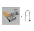 Nicolas Steel kitchen workstation sink, undermount