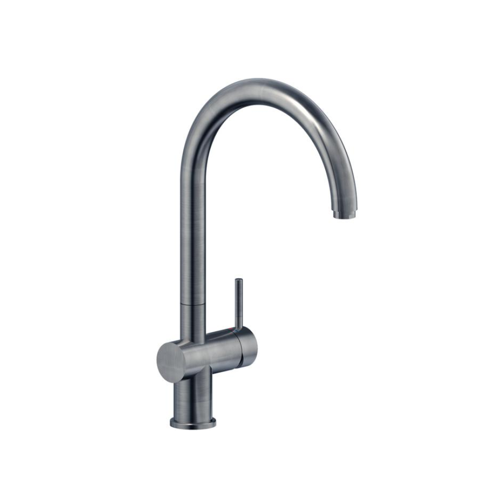 Nobili Live J spout Anthracite kitchen mixer tap