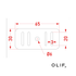 Crudo Single Plumbing Kit with BS Waste & Overflow Matte Virgin Brass