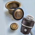 InSinkerator Evolution 150 PATINATED BRASS food waste disposer