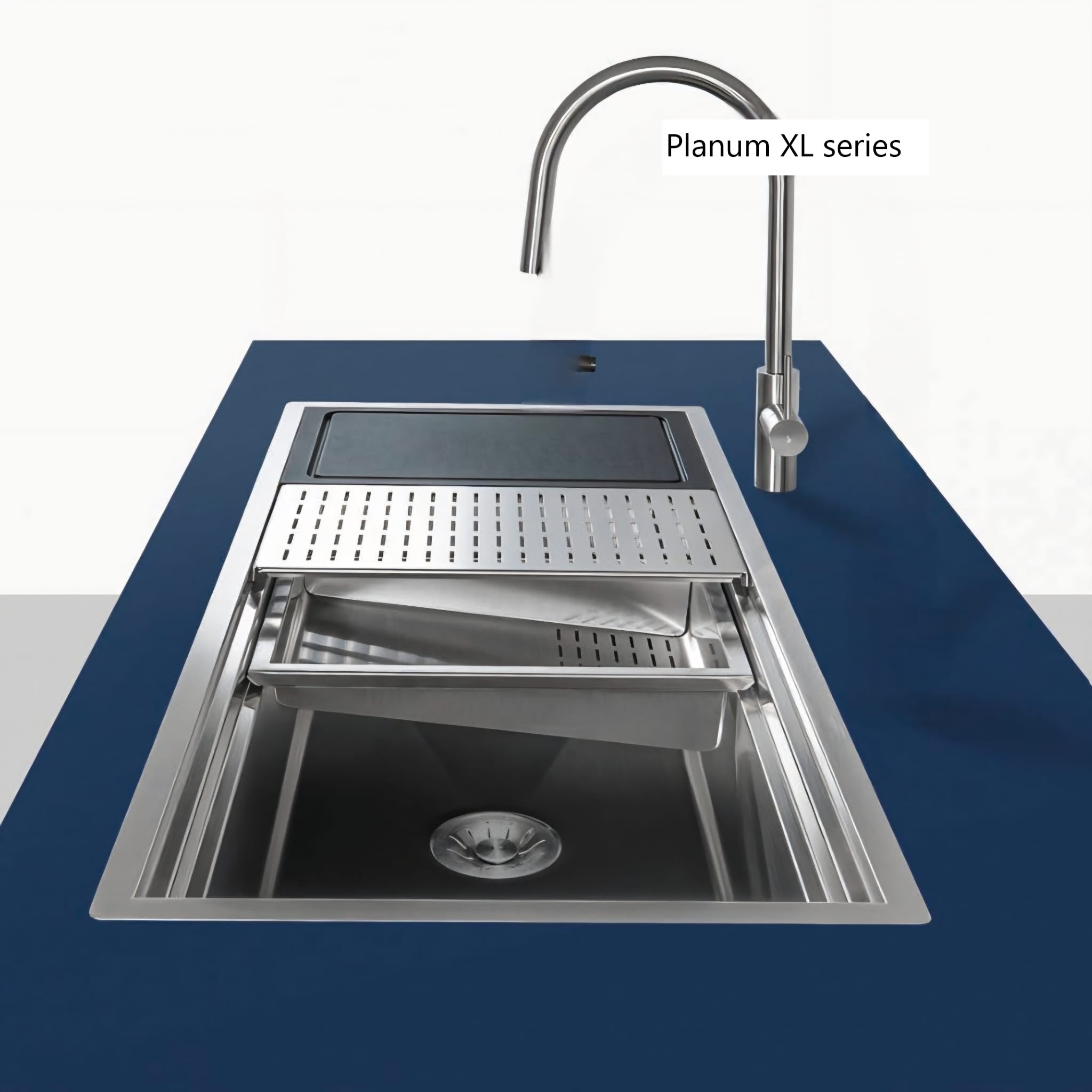 Artinox Planum XL 81, topmount multi-level sink