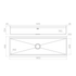 Artinox Planum XT 141 undermount multi-level sink