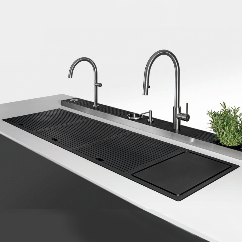 Artinox Planum XT 141 undermount multi-level sink