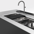Artinox Planum XT 141 undermount multi-level sink