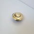 InSinkerator Flange, Stopper, Air-switch Virgin Polished Brass (pre-2025 models)