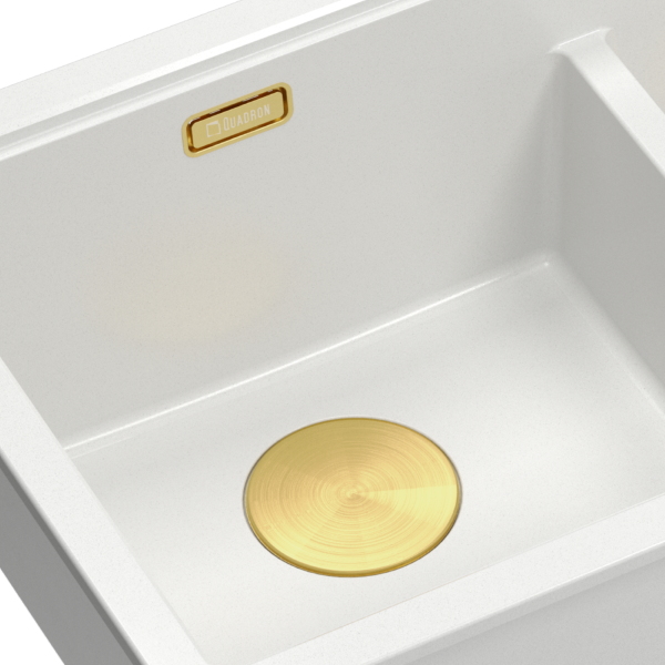 Quadron Nano GOLD PVD (stable) Single Plumbing Kit