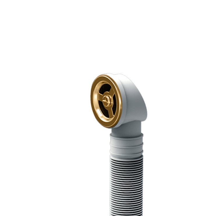 Quadron Nano GOLD PVD (stable) Single Plumbing Kit