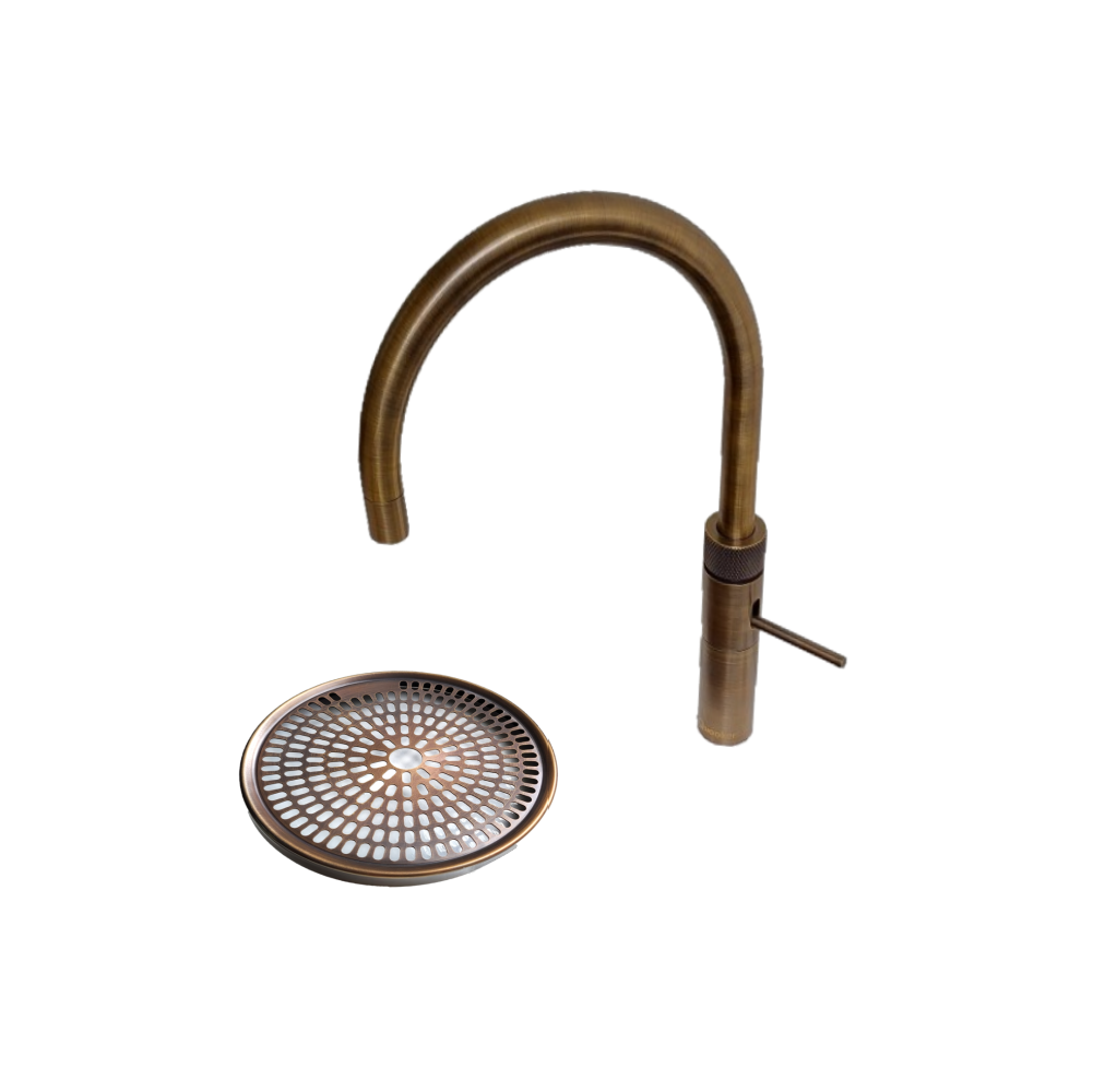 Quooker Drip Tray Patinated Brass