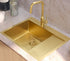 Quadron Russell 116 Gold, PVD Nano kitchen sink