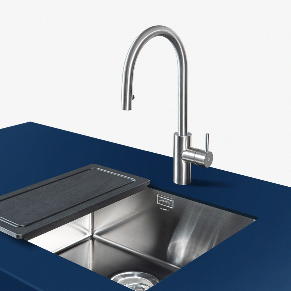 Artinox Eos Outdoor Pull-out kitchen tap