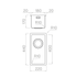 Artinox Radius Marina 18, outdoor kitchen sink