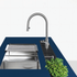 Artinox Eos Outdoor Pull-out kitchen tap