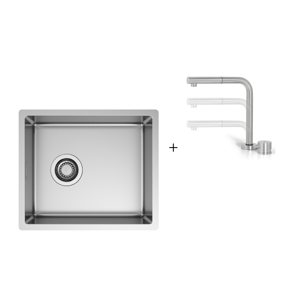 Artinox Radius Marina 34, outdoor kitchen sink