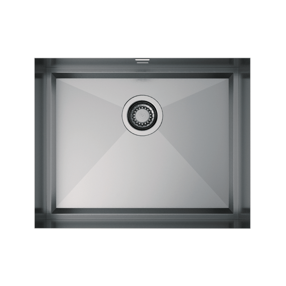 Artinox Shore 50 Cladded Gunmetal Kitchen Sink