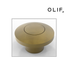 InSinkerator Flange, Stopper, Air-switch Virgin Polished Brass (E750, E1000)