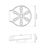 Quadron UniWash Glass Rinser Steel