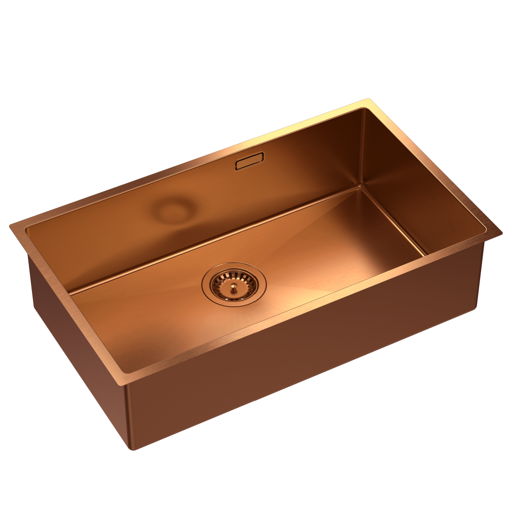 Quadron Anthony 80 Copper, PVD Nano kitchen sink